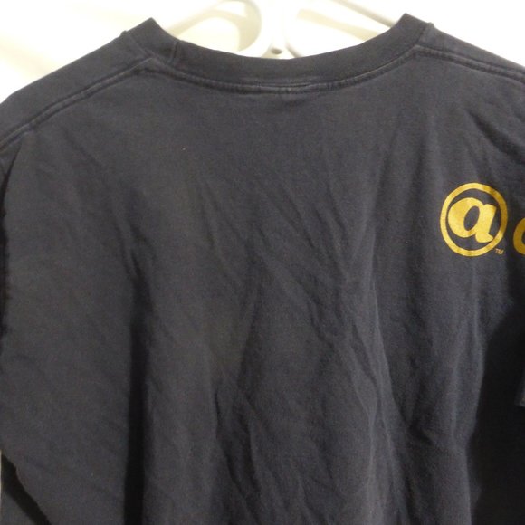 AIRWALK, short sleeve t-shirt, navy with design on front and print on back, EUC - Picture 10 of 11